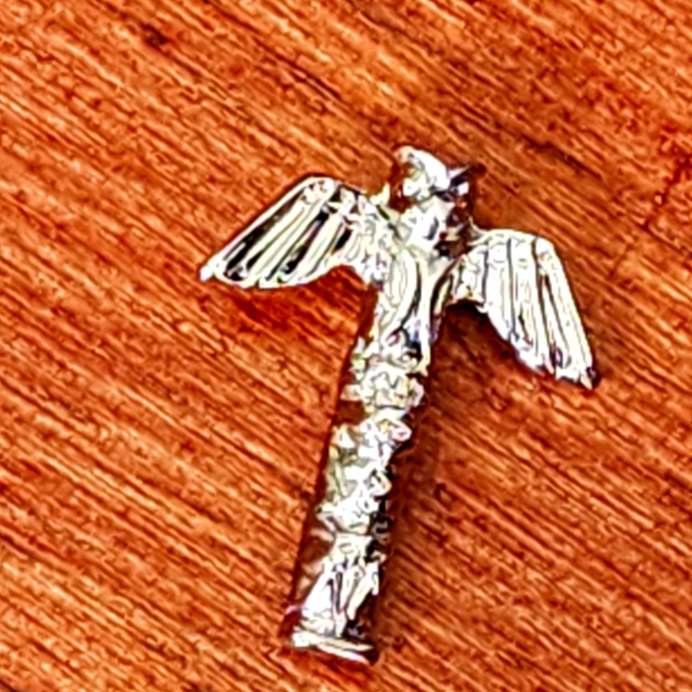 Silver Angel Wing Pendant